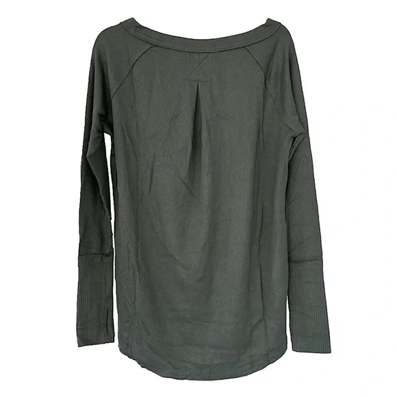 Free People Blue Grey Snowy Thermal, S - Picture 5 of 10